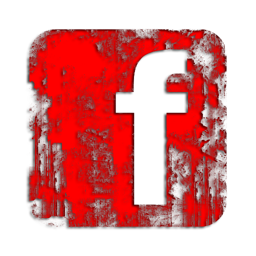 097668 Black Ink Grunge Stamp Textures Icon Social Media Logos Facebook Logo Square Haarwerk Specialist Pruikenmaker Vakopleiding